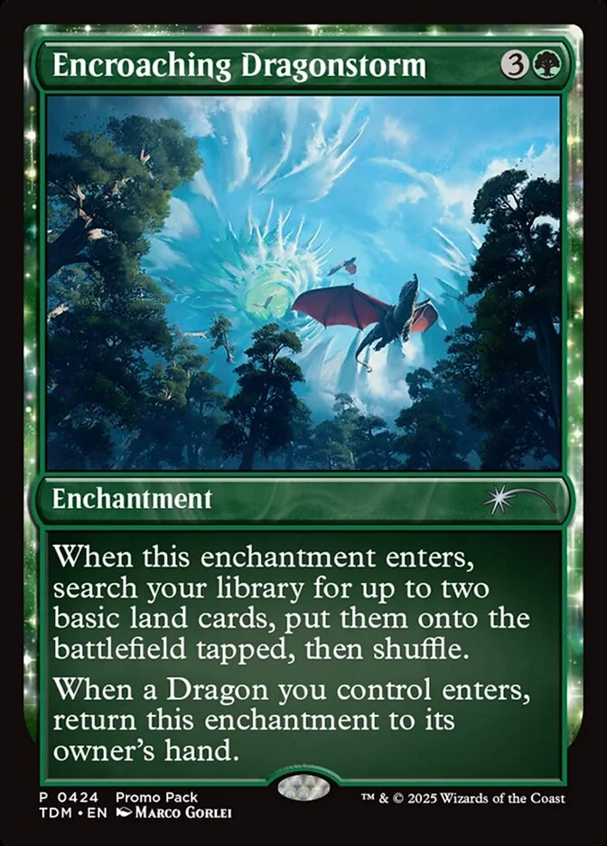 Encroaching Dragonstorm (Tarkir: Dragonstorm) - Magic: The Gathering in TCG Land