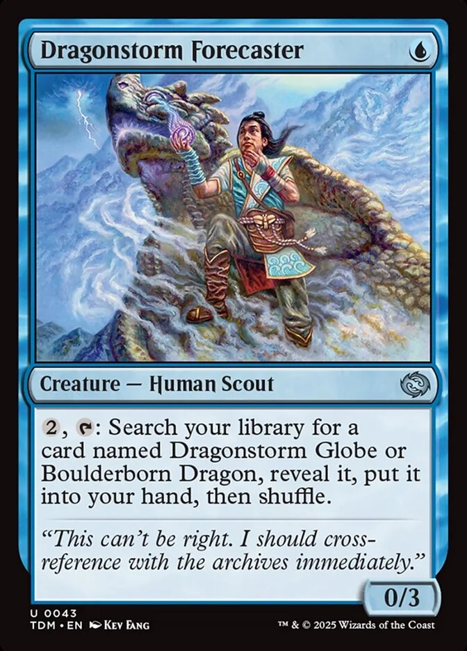 Dragonstorm Forecaster (Tarkir: Dragonstorm) - Magic: The Gathering in TCG Land