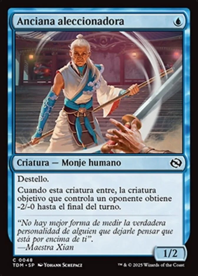 Anciana aleccionadora (Tarkir: Dragonstorm) - Magic: The Gathering in TCG Land