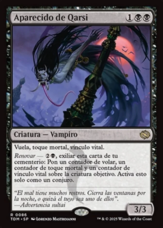 Aparecido de Qarsi (Tarkir: Dragonstorm) - Magic: The Gathering in TCG Land