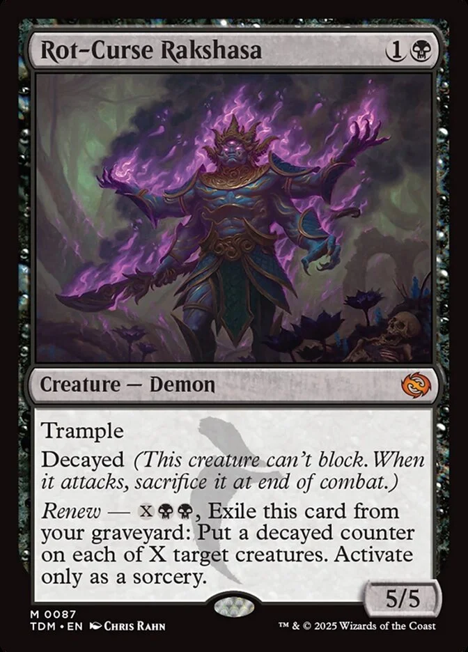 Rot-Curse Rakshasa (Tarkir: Dragonstorm) - Magic: The Gathering in TCG Land