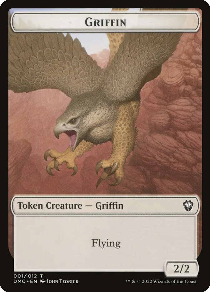 Griffin (Dominaria United Commander Tokens) - Magic: The Gathering in TCG Land México