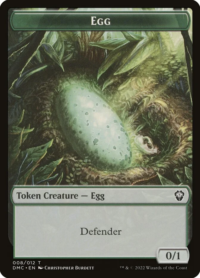 Egg (Dominaria United Commander Tokens) - Magic: The Gathering in TCG Land México