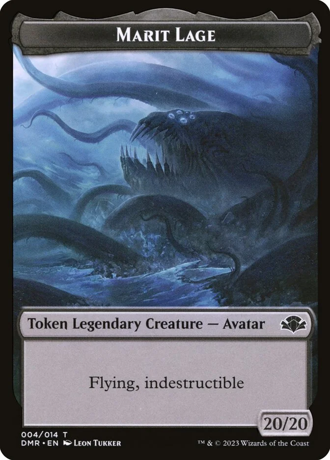 Marit Lage (Dominaria Remastered Tokens) - Magic: The Gathering in TCG Land