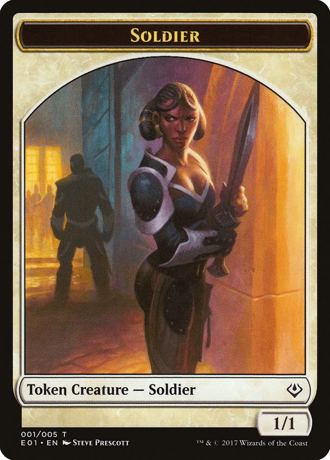 Soldier (Archenemy: Nicol Bolas Tokens) - Magic: The Gathering in TCG Land México