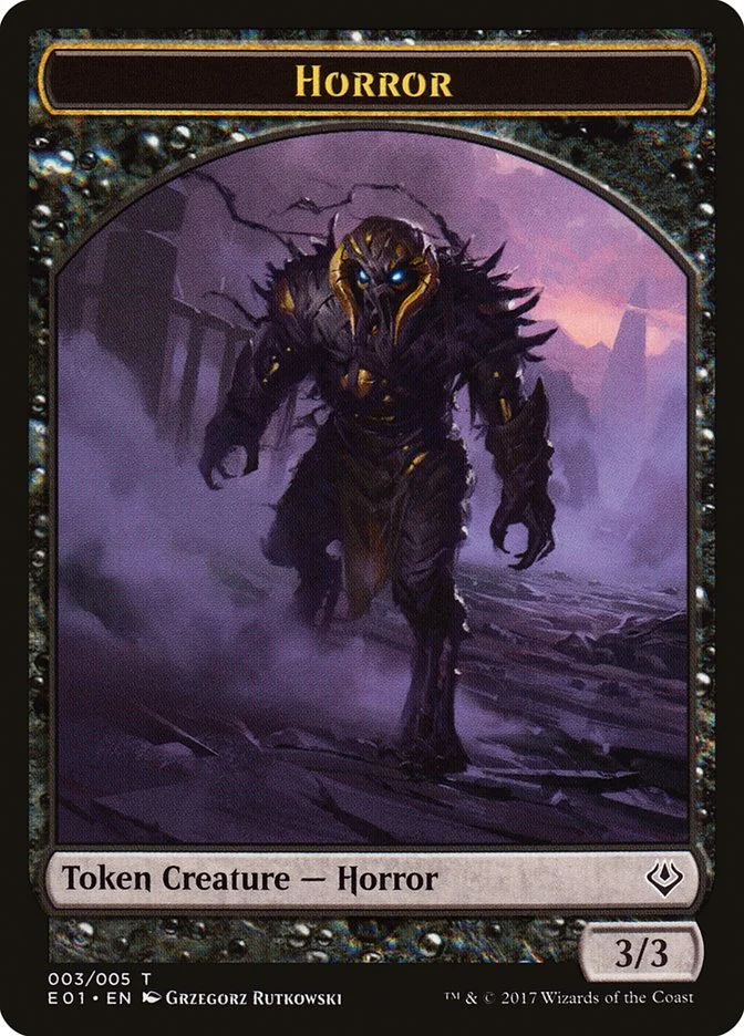 Horror (Archenemy: Nicol Bolas Tokens) - Magic: The Gathering in TCG Land México