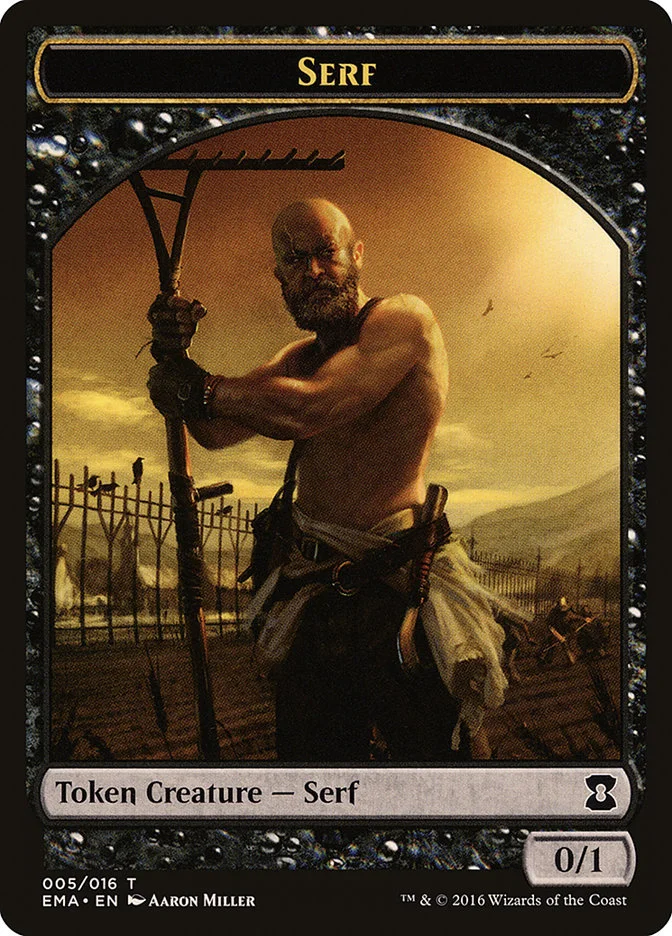 Serf (Eternal Masters Tokens) - Magic: The Gathering in TCG Land