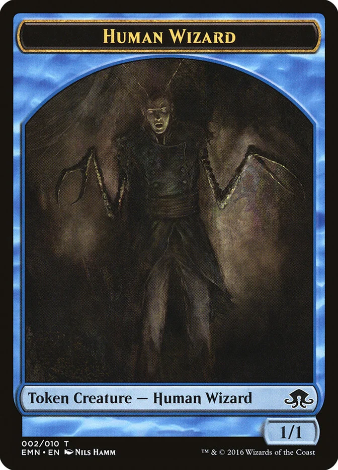 Human Wizard (Eldritch Moon Tokens) - Magic: The Gathering in TCG Land México
