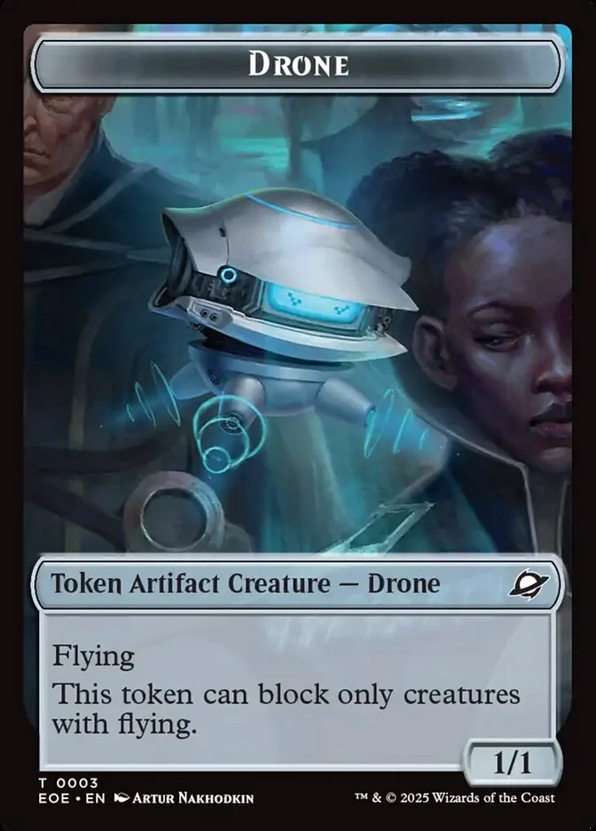 Drone (Edge of Eternities Tokens) - Magic: The Gathering in TCG Land México