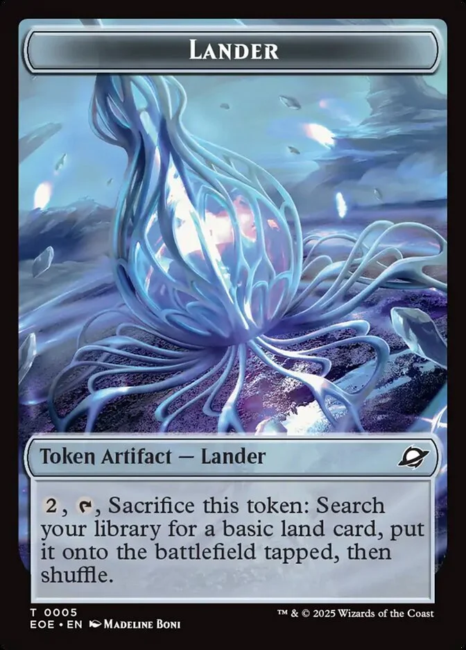 Lander (Edge of Eternities Tokens) - Magic: The Gathering in TCG Land México