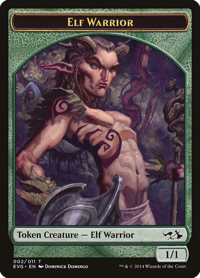 Elf Warrior (Duel Decks Anthology: Elves vs. Goblins Tokens) - Magic: The Gathering in TCG Land