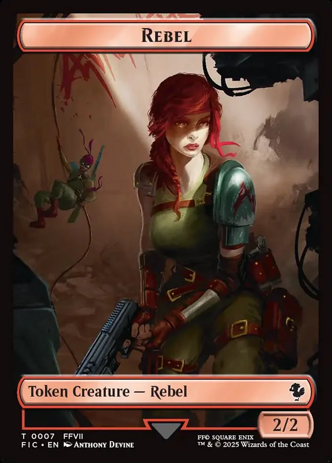 Rebel (Final Fantasy Commander Tokens) - Magic: The Gathering in TCG Land