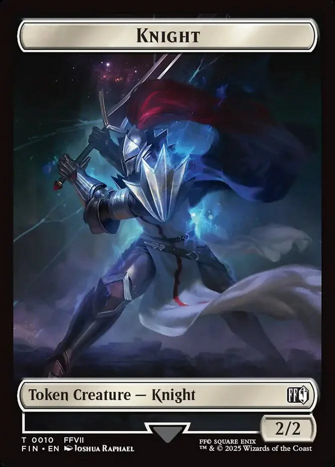 Knight (Final Fantasy Tokens) - Magic: The Gathering in TCG Land