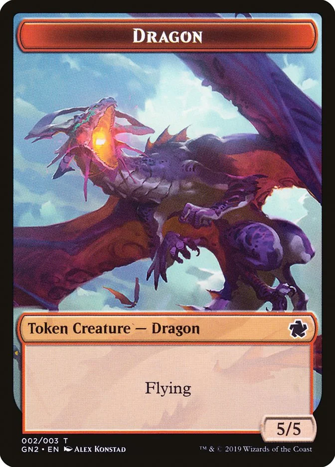 Dragon (Game Night 2019 Tokens) - Magic: The Gathering in TCG Land