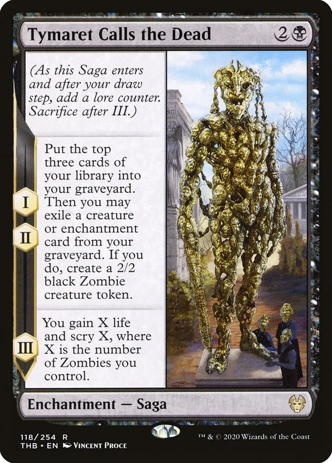 Tymaret Calls the Dead (Theros Beyond Death) - Magic: The Gathering in TCG Land