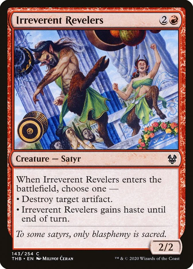 Irreverent Revelers (Theros Beyond Death) - Magic: The Gathering in TCG Land