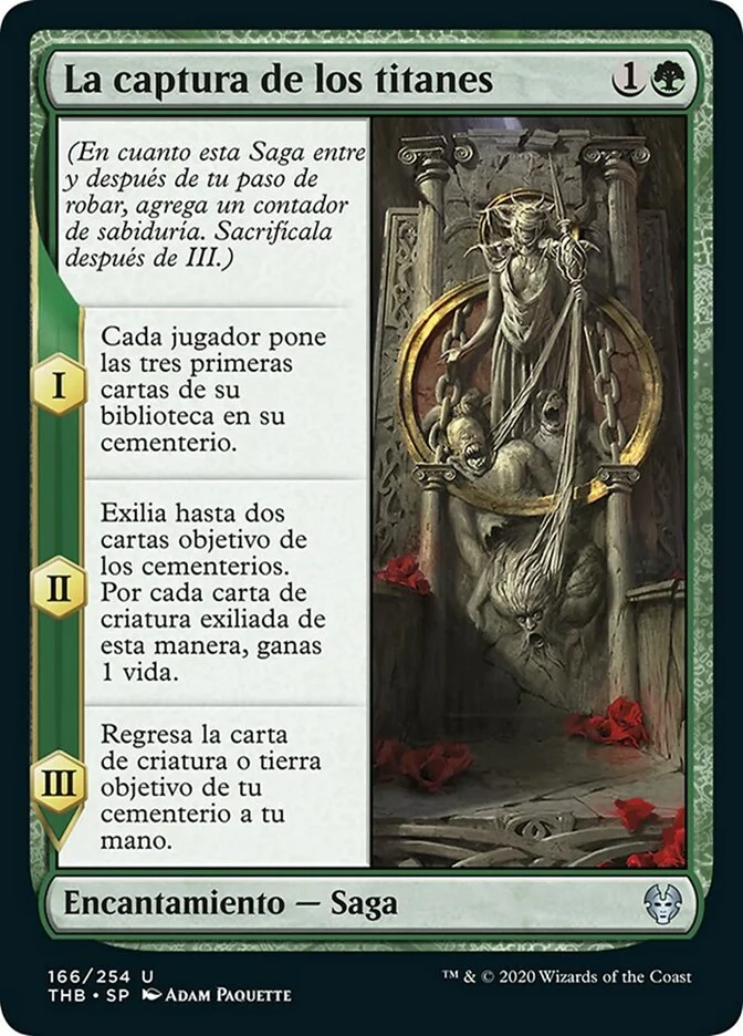 La captura de los titanes (Theros Beyond Death) - Magic: The Gathering in TCG Land