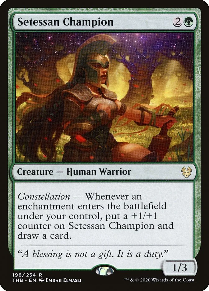 Setessan Champion (Theros Beyond Death) - Magic: The Gathering in TCG Land
