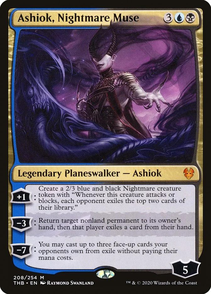Ashiok, Nightmare Muse (Theros Beyond Death) - Magic: The Gathering in TCG Land México