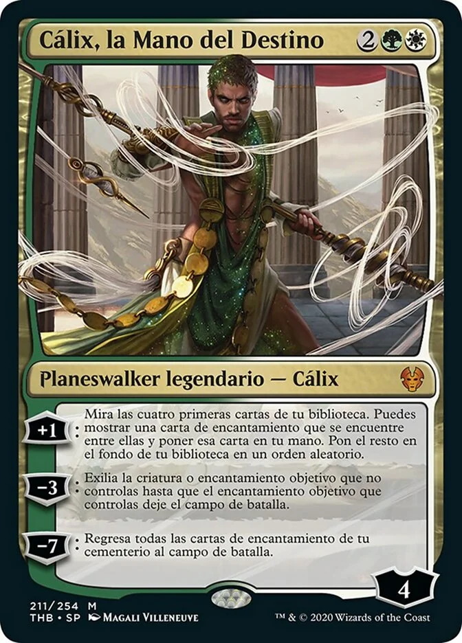Cálix, la Mano del Destino (Theros Beyond Death) - Magic: The Gathering in TCG Land