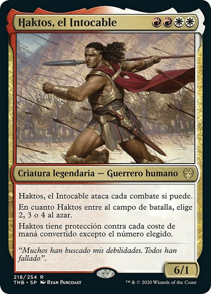 Haktos, el Intocable (Theros Beyond Death) - Magic: The Gathering in TCG Land