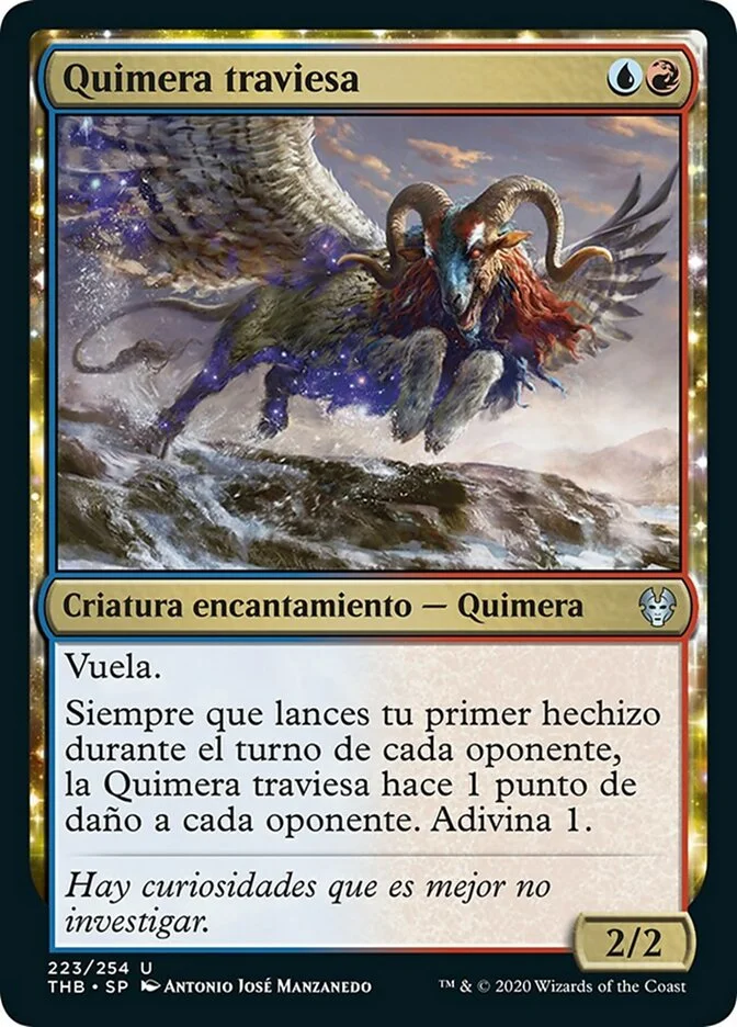 Quimera traviesa (Theros Beyond Death) - Magic: The Gathering in TCG Land México