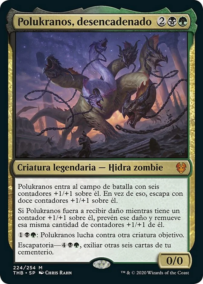 Polukranos, desencadenado (Theros Beyond Death) - Magic: The Gathering in TCG Land