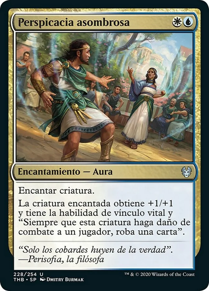 Perspicacia asombrosa (Theros Beyond Death) - Magic: The Gathering in TCG Land