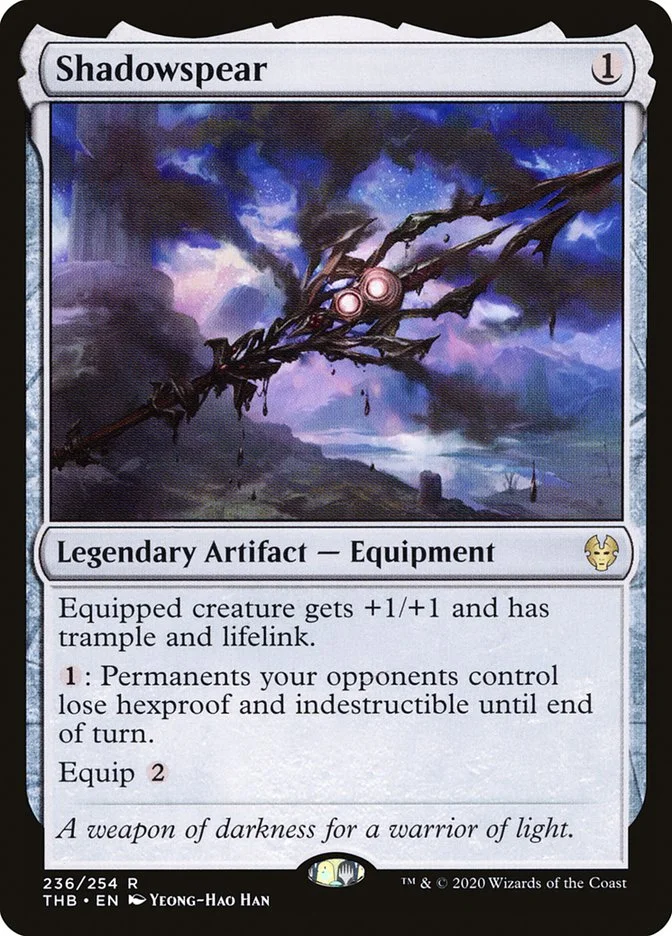 Shadowspear (Theros Beyond Death) - Magic: The Gathering in TCG Land