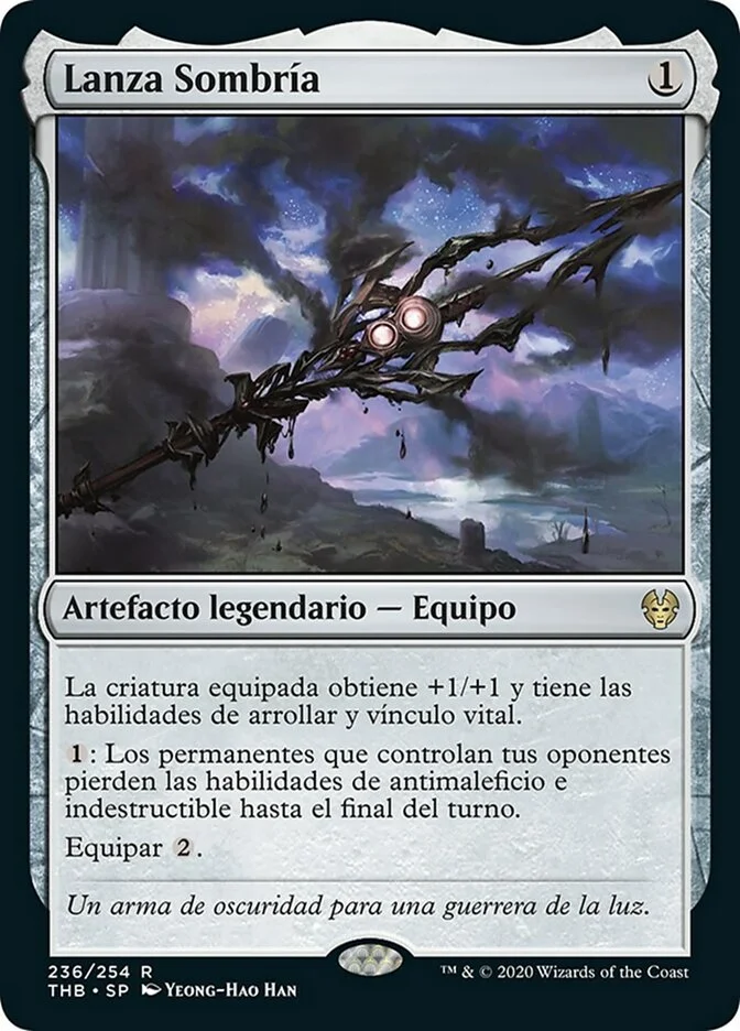Lanza Sombría (Theros Beyond Death) - Magic: The Gathering in TCG Land