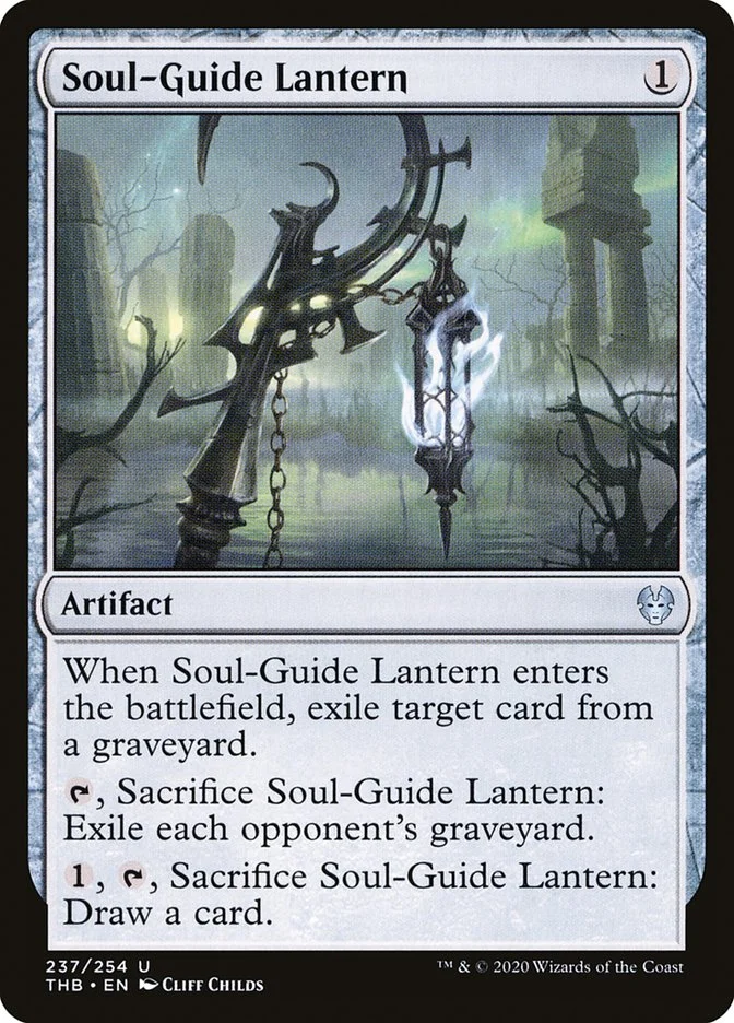 Soul-Guide Lantern (Theros Beyond Death) - Magic: The Gathering in TCG Land