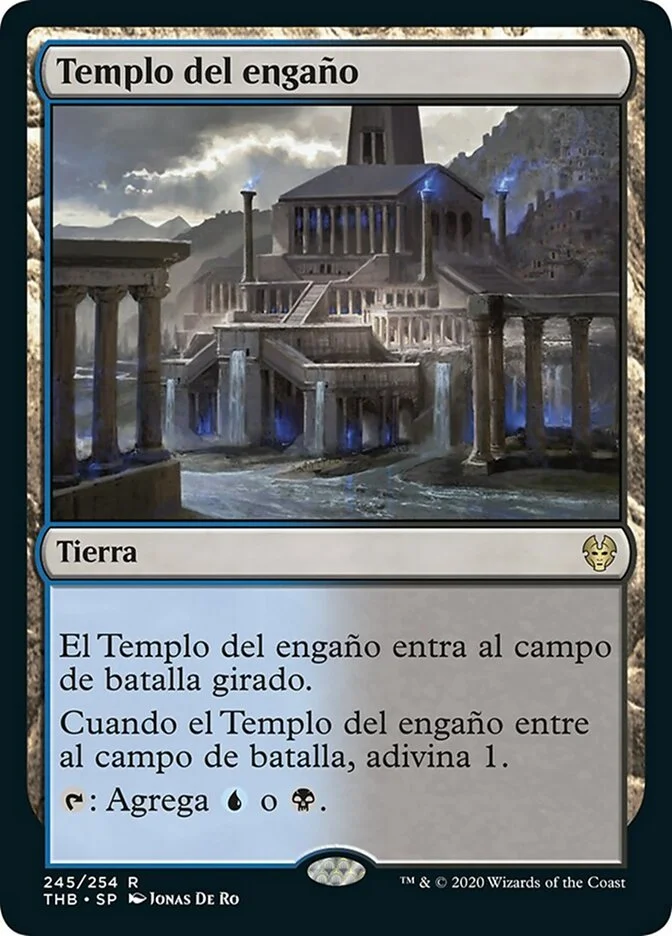 Templo del engaño (Theros Beyond Death) - Magic: The Gathering in TCG Land