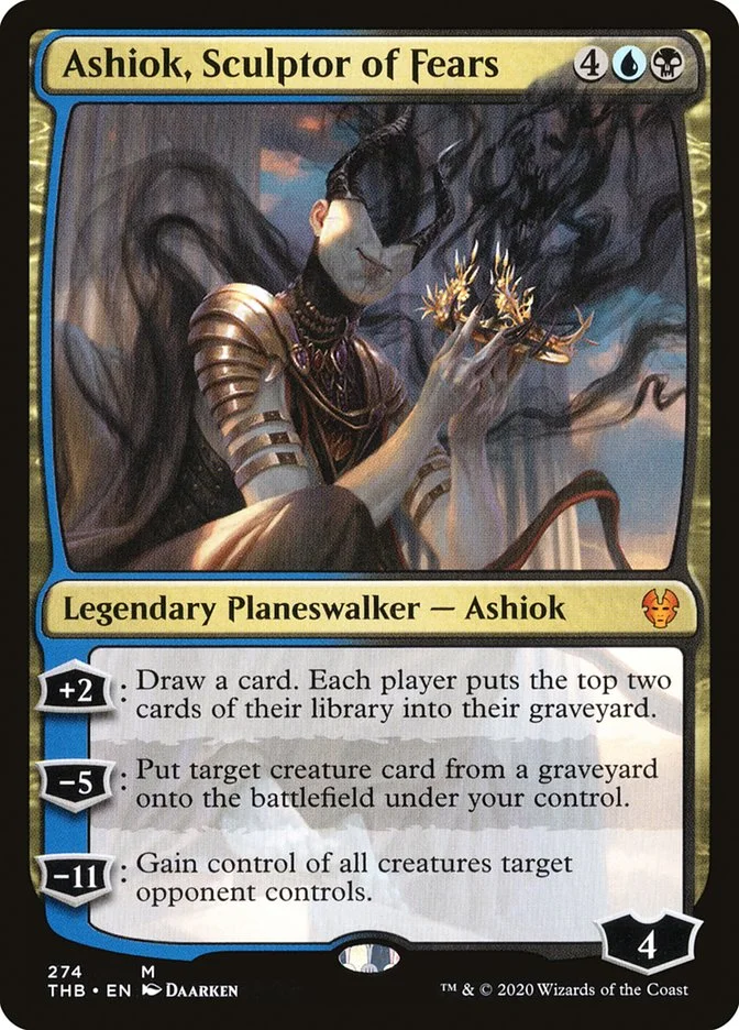 Ashiok, Sculptor of Fears (Theros Beyond Death) - Magic: The Gathering in TCG Land