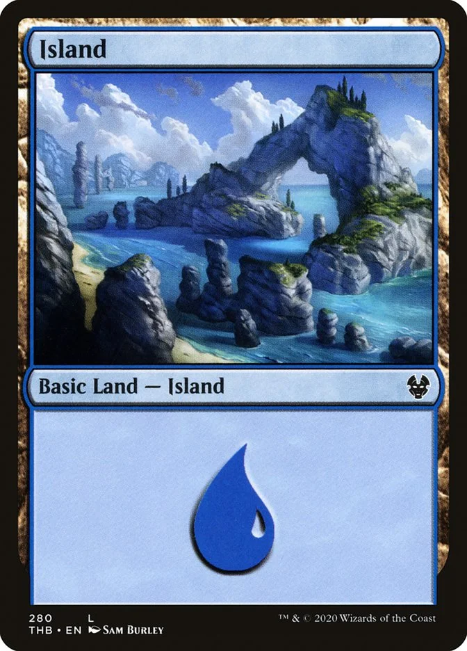Island (Theros Beyond Death) - Magic: The Gathering in TCG Land