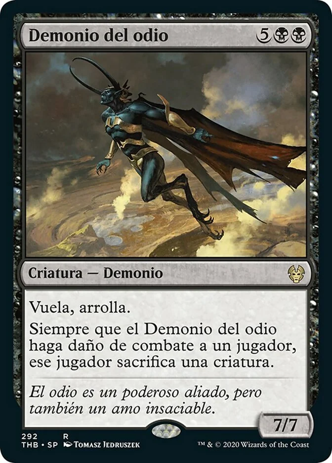 Demonio del odio (Theros Beyond Death) - Magic: The Gathering in TCG Land México