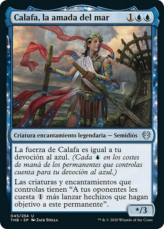 Calafa, la amada del mar (Theros Beyond Death) - Magic: The Gathering in TCG Land