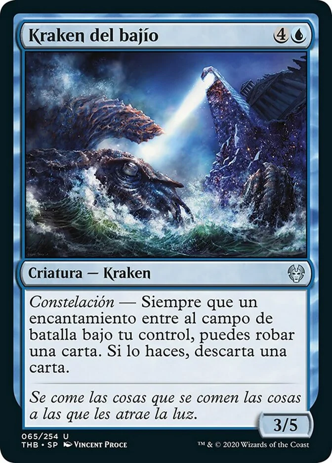 Kraken del bajío (Theros Beyond Death) - Magic: The Gathering in TCG Land