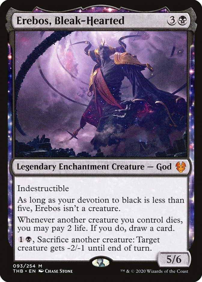 Erebos, Bleak-Hearted (Theros Beyond Death) - Magic: The Gathering in TCG Land
