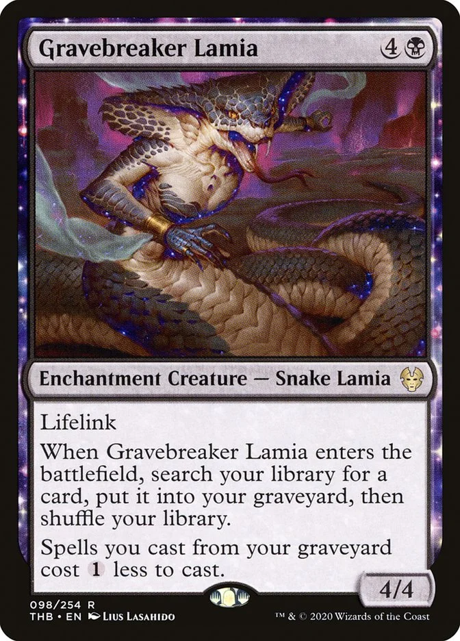 Gravebreaker Lamia (Theros Beyond Death) - Magic: The Gathering in TCG Land