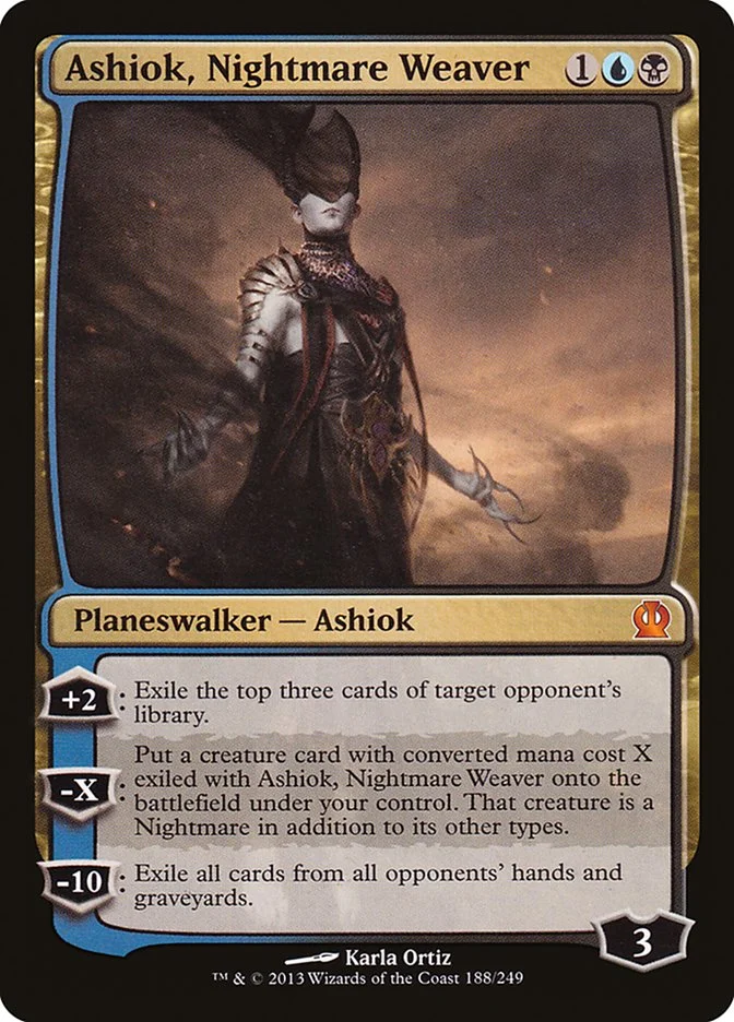 Ashiok, Nightmare Weaver (Theros) - Magic: The Gathering in TCG Land