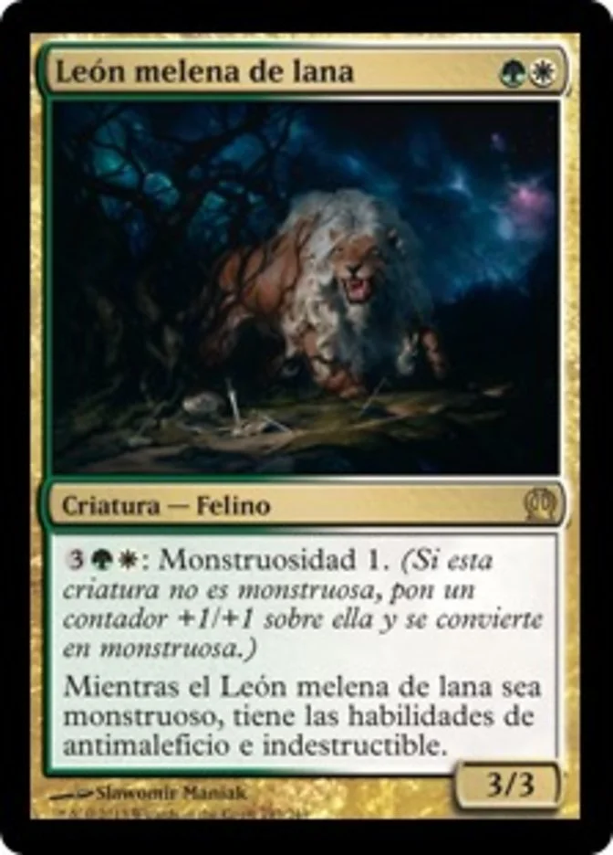 León melena de lana (Theros) - Magic: The Gathering in TCG Land