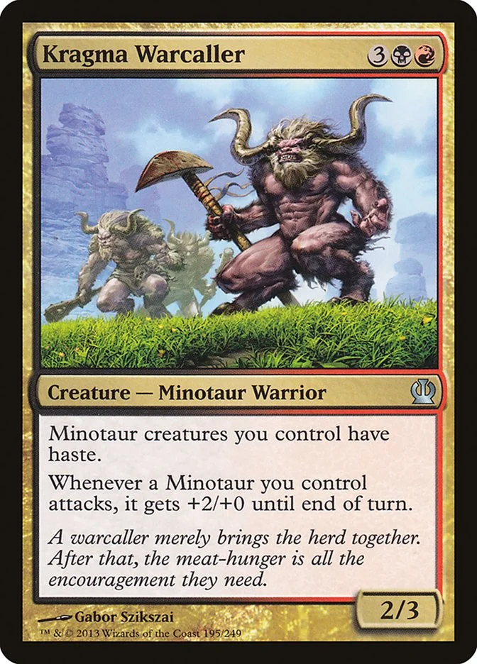 Kragma Warcaller (Theros) - Magic: The Gathering in TCG Land