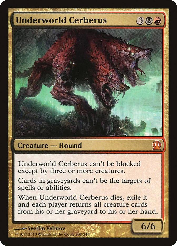 Underworld Cerberus (Theros) - Magic: The Gathering in TCG Land