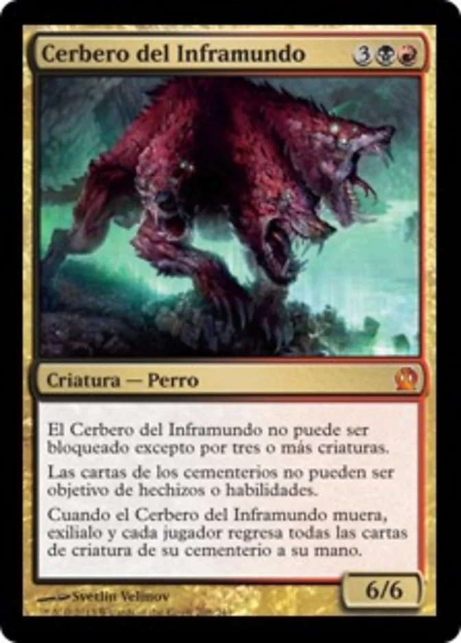 Cerbero del Inframundo (Theros) - Magic: The Gathering in TCG Land