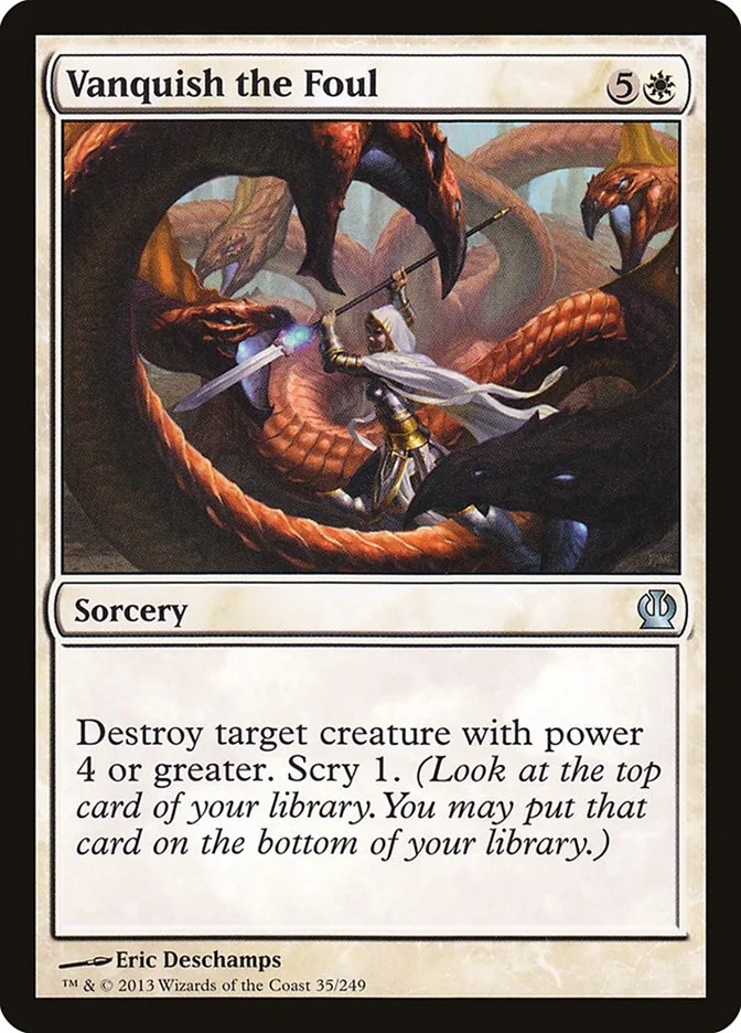 Vanquish the Foul (Theros) - Magic: The Gathering in TCG Land