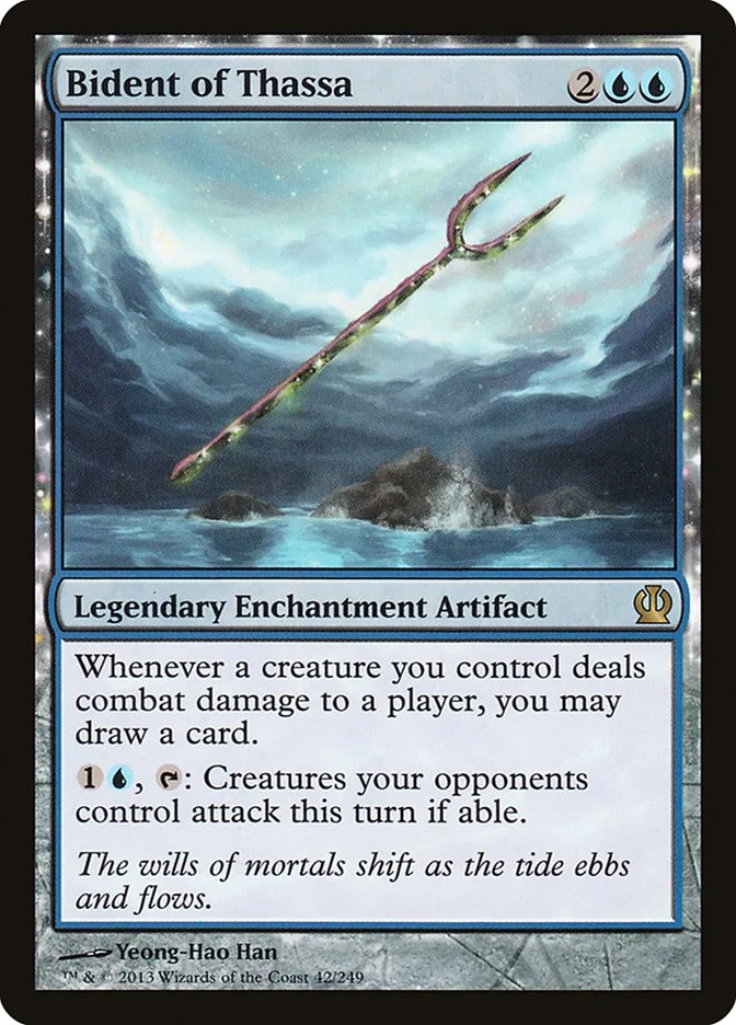 Bident of Thassa (Theros) - Magic: The Gathering in TCG Land