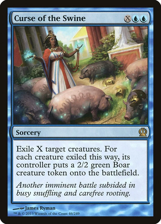 Curse of the Swine (Theros) - Magic: The Gathering in TCG Land