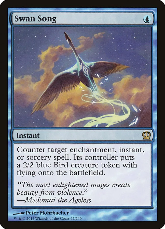 Swan Song (Theros) - Magic: The Gathering in TCG Land