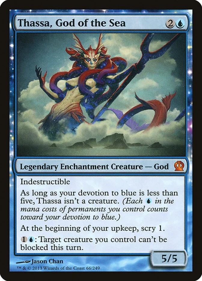 Thassa, God of the Sea (Theros) - Magic: The Gathering in TCG Land