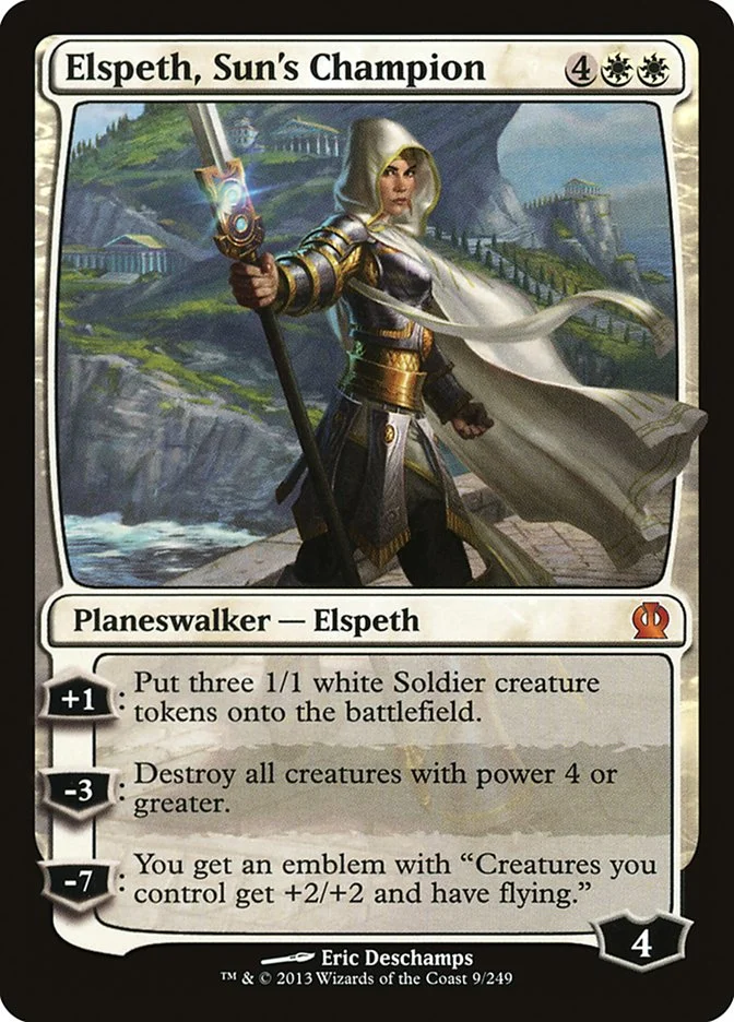 Elspeth, Sun's Champion (Theros) - Magic: The Gathering in TCG Land